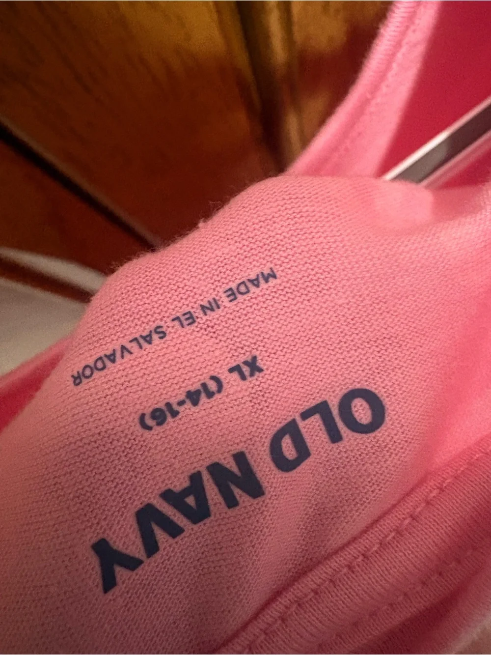 Old Navy Pink Crewneck Graphic Tee